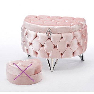 ΜΠΑΟΥΛΑΚΙ ΒΑΠΤΙΣΗΣ ΡΟΖ ΚΑΠΙΤΟΝΕ ΜΕ ΔΙΑΜΑΝΤΑΚΙΑ 59X37X41