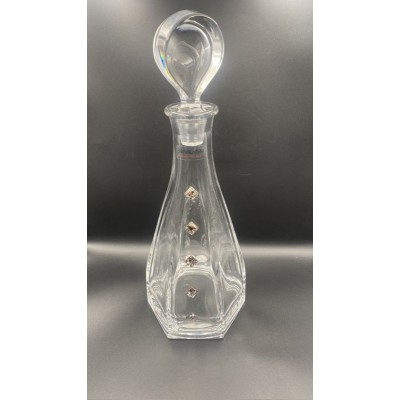 ΚΑΡΑΦΑ ΚΡΥΣΤΑΛΛΙΝΗ ΜΕ STRASS SWAROVSKI  11X11X32.5