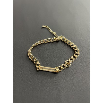 ΒΡΑΧΙΟΛΙ ΧΡΥΣΟ SAFETY PIN