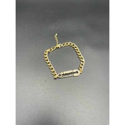 ΒΡΑΧΙΟΛΙ ΧΡΥΣΟ SAFETY PIN