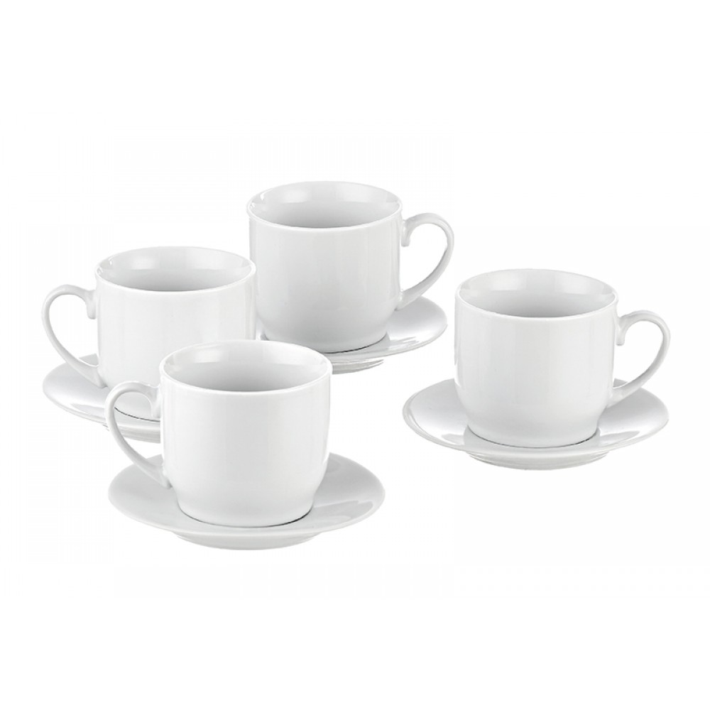 ΠΟΡΣΕΛΑΝΙΝΑ ΦΛΥΤΖΑΝΙΑ ΚΑΠΟΥΤΣΙΝΟ ΣΕΤ 6 ΤΕΜΑΧΙΩΝ Φ7x6.5Y  Φ11.5 