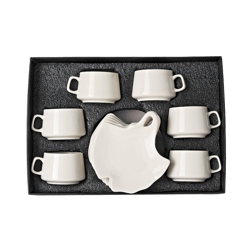 ΠΟΡΣΕΛΑΝΙΝΑ ΦΛΥΤΖΑΝΙΑ ΕΣΠΡΕΣΣΟ ΣΕΤ 6 ΤΕΜΑΧΙΩΝ Φ6x4.5Y 13x11.5 