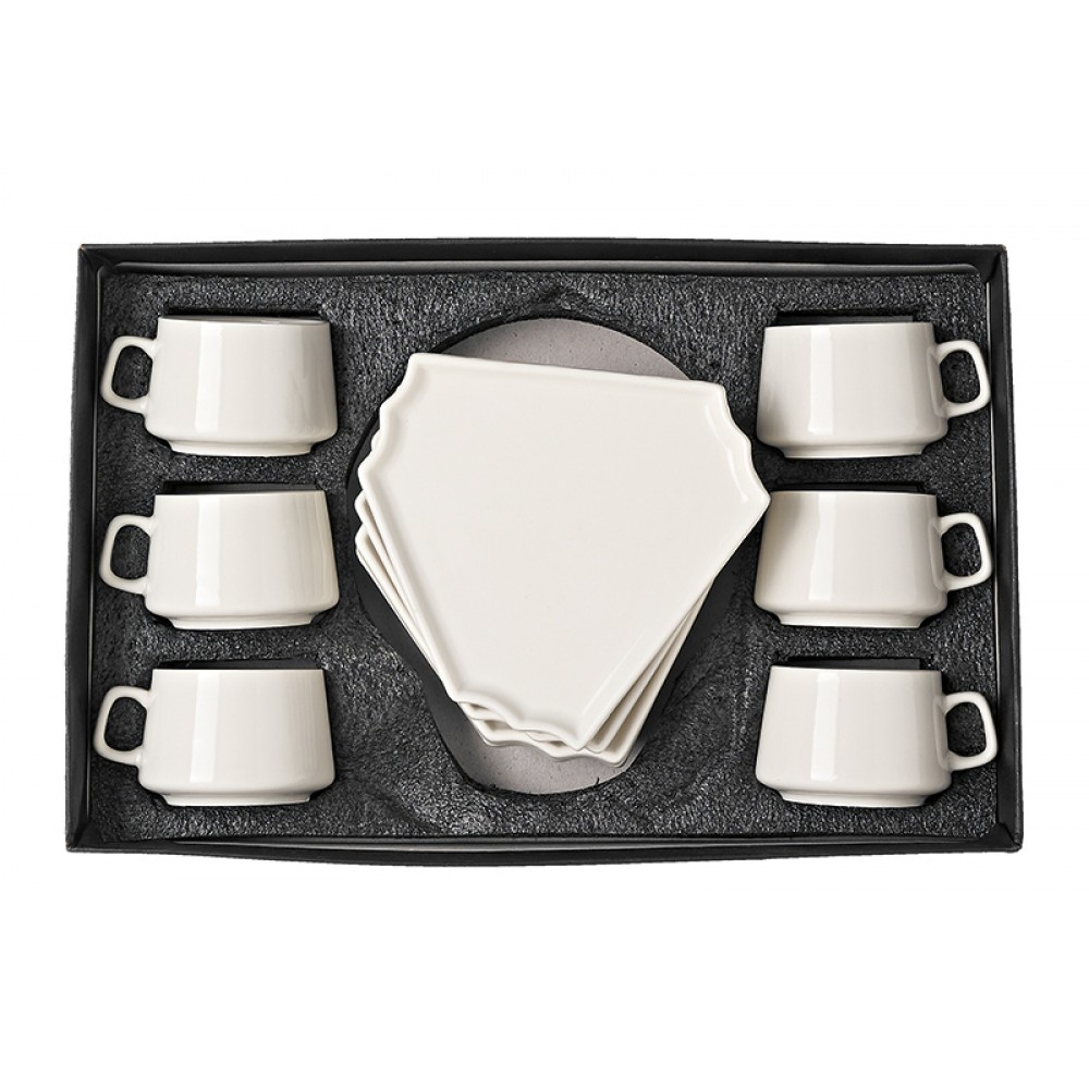 ΠΟΡΣΕΛΑΝΙΝΑ ΦΛΥΤΖΑΝΙΑ ΕΣΠΡΕΣΣΟ ΣΕΤ 6 ΤΕΜΑΧΙΩΝ Φ6x4.5Y 12x12.5 