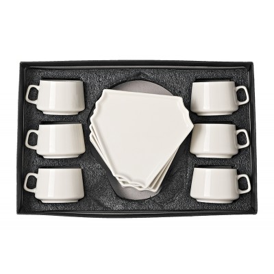 ΠΟΡΣΕΛΑΝΙΝΑ ΦΛΥΤΖΑΝΙΑ ΕΣΠΡΕΣΣΟ ΣΕΤ 6 ΤΕΜΑΧΙΩΝ Φ6x4.5Y 12x12.5