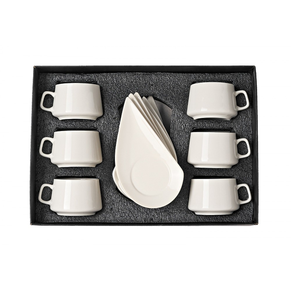 ΠΟΡΣΕΛΑΝΙΝΑ ΦΛΥΤΖΑΝΙΑ ΕΣΠΡΕΣΣΟ ΣΕΤ 6 ΤΕΜΑΧΙΩΝ Φ6x4.5 15x8 