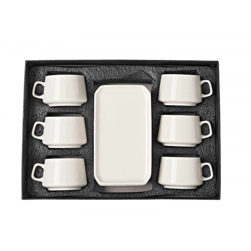 ΠΟΡΣΕΛΑΝΙΝΑ ΦΛΥΤΖΑΝΙΑ ΕΣΠΡΕΣΣΟ ΣΕΤ 6 ΤΕΜΑΧΙΩΝ Φ6x4.5Y 8.5x14.5 