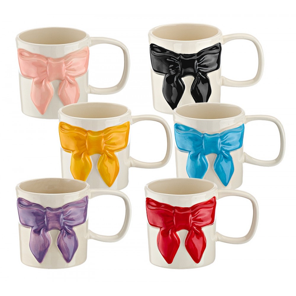 ΚΟΥΠΑ ΠΟΡΣΕΛΑΝΙΝΗ ΜΕ ΑΝΑΓΛΥΦΟ ΦΙΟΓΚΟ 6 ΧΡΩΜΑΤΩΝ Φ8x9cm 