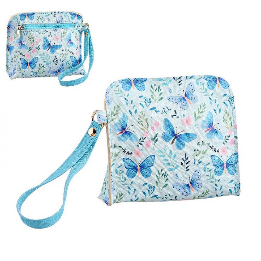 ΓΥΝΑΙΚΕΙΟ ΤΣΑΝΤΑΚΙ PVC ΜΕ ΠΕΤΑΛΟΥΔΕΣ 13.5x5x13cm 