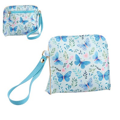 ΓΥΝΑΙΚΕΙΟ ΤΣΑΝΤΑΚΙ PVC ΜΕ ΠΕΤΑΛΟΥΔΕΣ 13.5x5x13cm