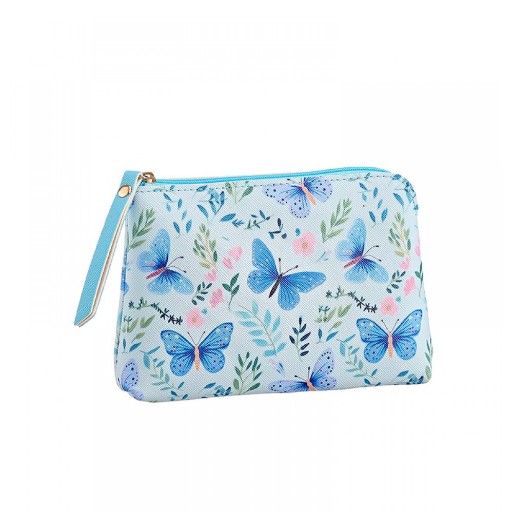 ΓΥΝΑΙΚΕΙΟ ΤΣΑΝΤΑΚΙ PVC ΜΕ ΠΕΤΑΛΟΥΔΕΣ 17x3x12cm 