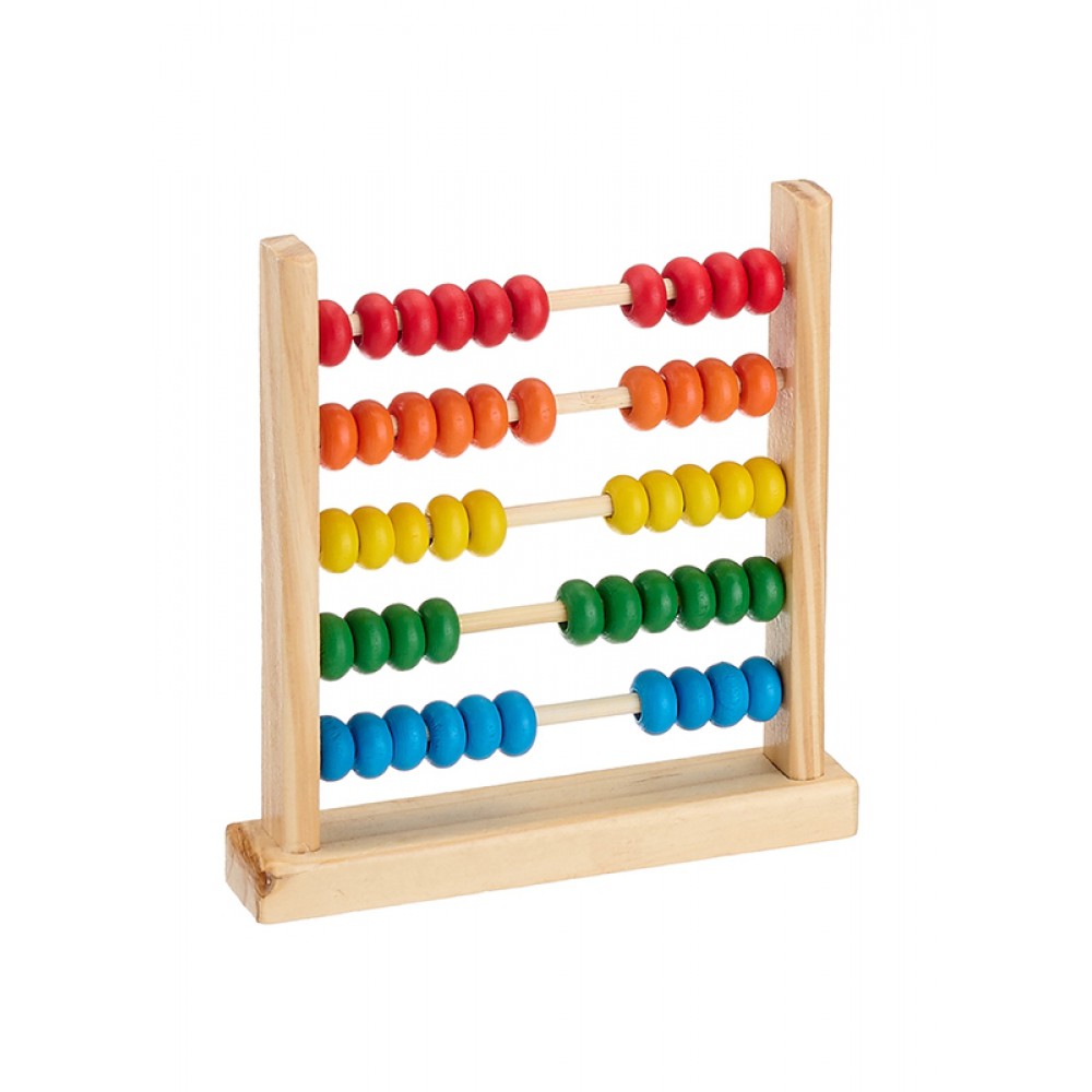 ΕΚΠΑΙΔΕΥΤΙΚΟ ΠΑΙΧΝΙΔΙ ΑΡΙΘΜΗΤΗΡΙΟ ΞΥΛΙΝΟ 15x15.5cm 