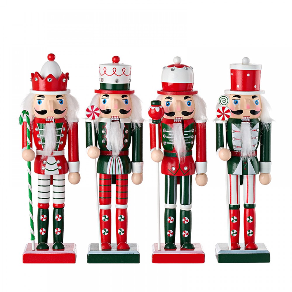 ΔΙΑΚΟΣΜΗΤΙΚΟΣ ΜΟΛΥΒΕΝΙΟΣ ΣΤΡΑΤΙΩΤΗΣ ΞΥΛΙΝΟΣ 4 ΣΧΕΔΙΩΝ 6.5x6.5x26cm 