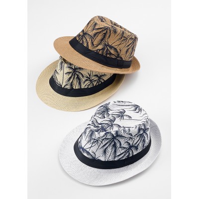 ΚΑΠΕΛΟ ΨΑΘΙΝΟ TRILBY ΦΟΙΝΙΚΕΣ 3 ΧΡΩΜΑΤΩΝ