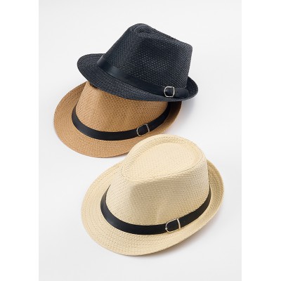 ΚΑΠΕΛΟ ΨΑΘΙΝΟ PANAMA 4 ΧΡΩΜΑΤΩΝ ΜΕ ΜΑΥΡΗ ΖΩΝΗ