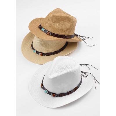 ΚΑΠΕΛΟ ΨΑΘΙΝΟ PANAMA ΜΕ ΜΠΛΕ ΧΑΝΤΡΑ 3 ΧΡΩΜΑΤΩΝ