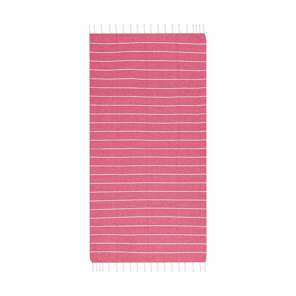 ΠΕΤΣΕΤΑ ΠΑΡΑΛΙΑΣ ΒΑΜΒΑΚΕΡΗ FOUTA ΡΟΖ 90X180cm 