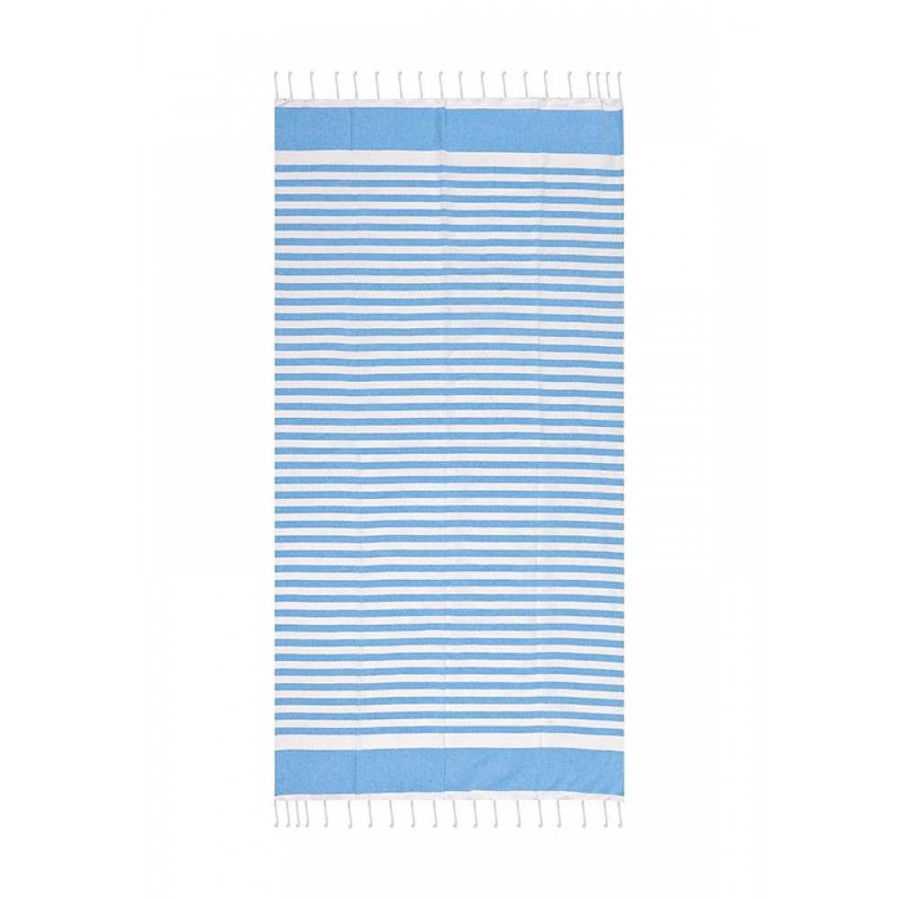 ΠΕΤΣΕΤΑ ΠΑΡΑΛΙΑΣ ΒΑΜΒΑΚΕΡΗ FOUTA ΡΙΓΕ ΣΙΕΛ 90X180cm 