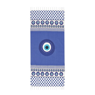 ΠΕΤΣΕΤΑ ΠΑΡΑΛΙΑΣ ΜΕ ΜΑΤΙΑ ΒΑΜΒΑΚΕΡΗ FOUTA 90X180cm