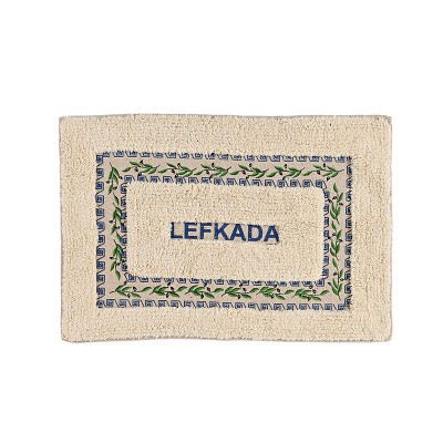 ΧΑΛΑΚΙ ΜΠΑΝΙΟΥ ΜΕ ΚΛΑΔΙΑ ΕΛΙΑΣ ''LEFKADA'' 40X60cm
