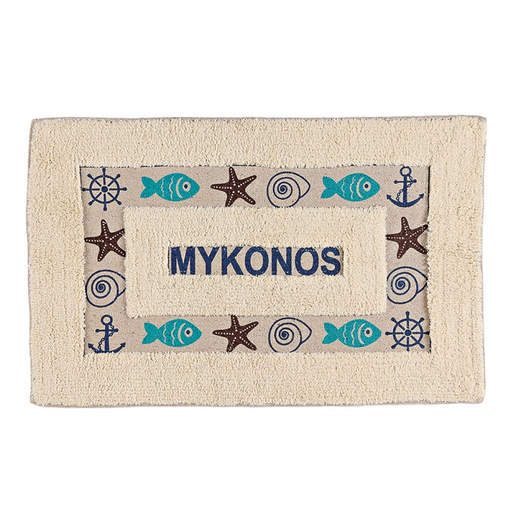 ΧΑΛΑΚΙ ΜΠΑΝΙΟΥ ΜΕ ΑΓΚΥΡΕΣ & ΑΣΤΕΡΙΕΣ 50X80cm 