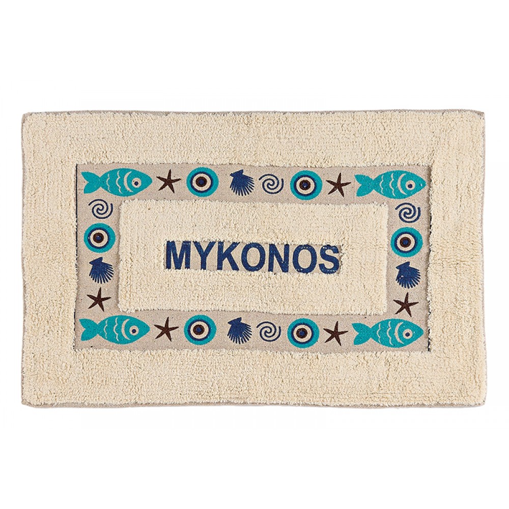 ΧΑΛΑΚΙ ΜΠΑΝΙΟΥ ΜΕ ΨΑΡΑΚΙΑ & ΜΑΤΙΑ 50X80cm 