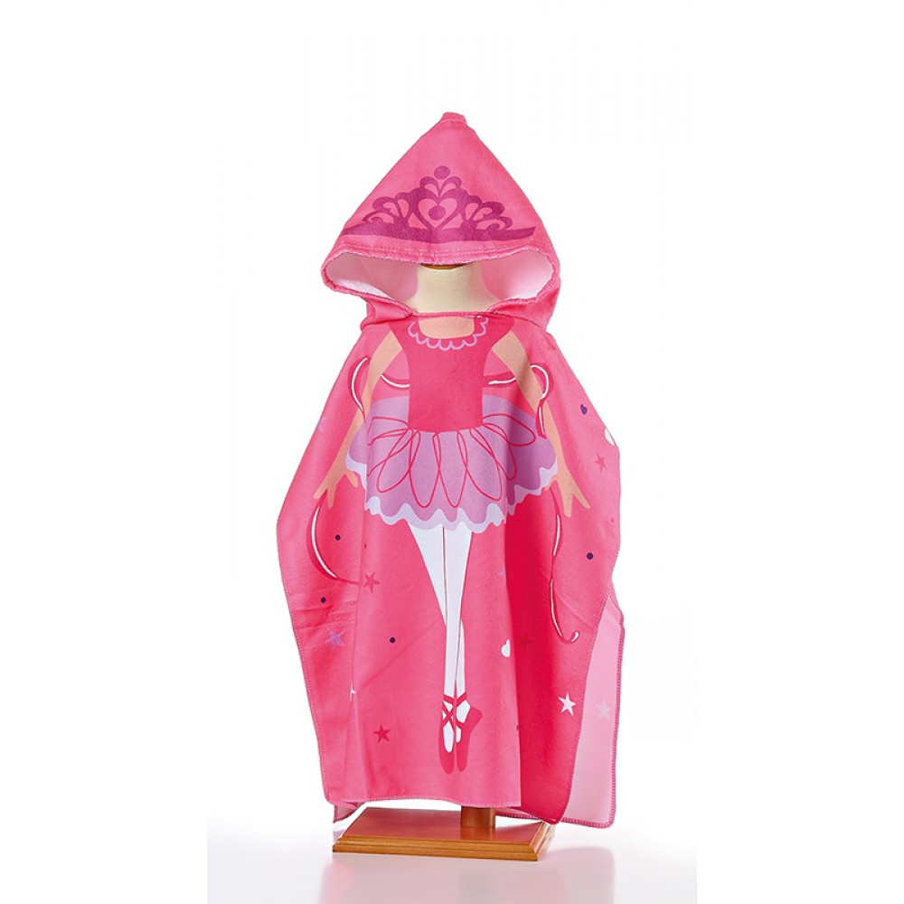 ΠΑΙΔΙΚΗ ΠΕΤΣΕΤΑ ΜΕ ΚΟΥΚΟΥΛΑ ΡΟΖ ΜΕ ΜΠΑΛΑΡΙΝΑ 