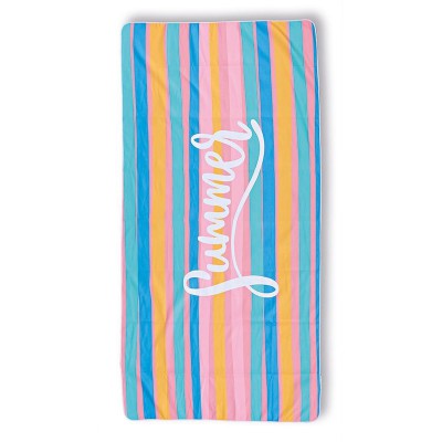 ΠΕΤΣΕΤΑ ΘΑΛΑΣΣΗΣ ΡΙΓΕ ΠΟΛΥΧΡΩΜΗ ''SUMMER'' 160cm