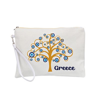 ΝΕΣΕΣΕΡ ΥΦΑΣΜΑΤΙΝΟ ΔΕΝΤΡΟ ΤΗΣ ΖΩΗΣ ΜΕ ΜΑΤΑΚΙΑ ''GREECE'' 1 ΟΨΗΣ ΜΕ ΦΕΡΜΟΥΑΡ  30x21cm