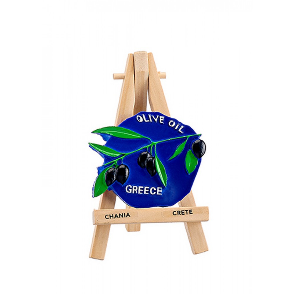 ΜΑΓΝΗΤΑΚΙ ΚΑΒΑΛΕΤΟ ΚΛΑΔΙ ΕΛΙΑΣ GREECE  x  cm 