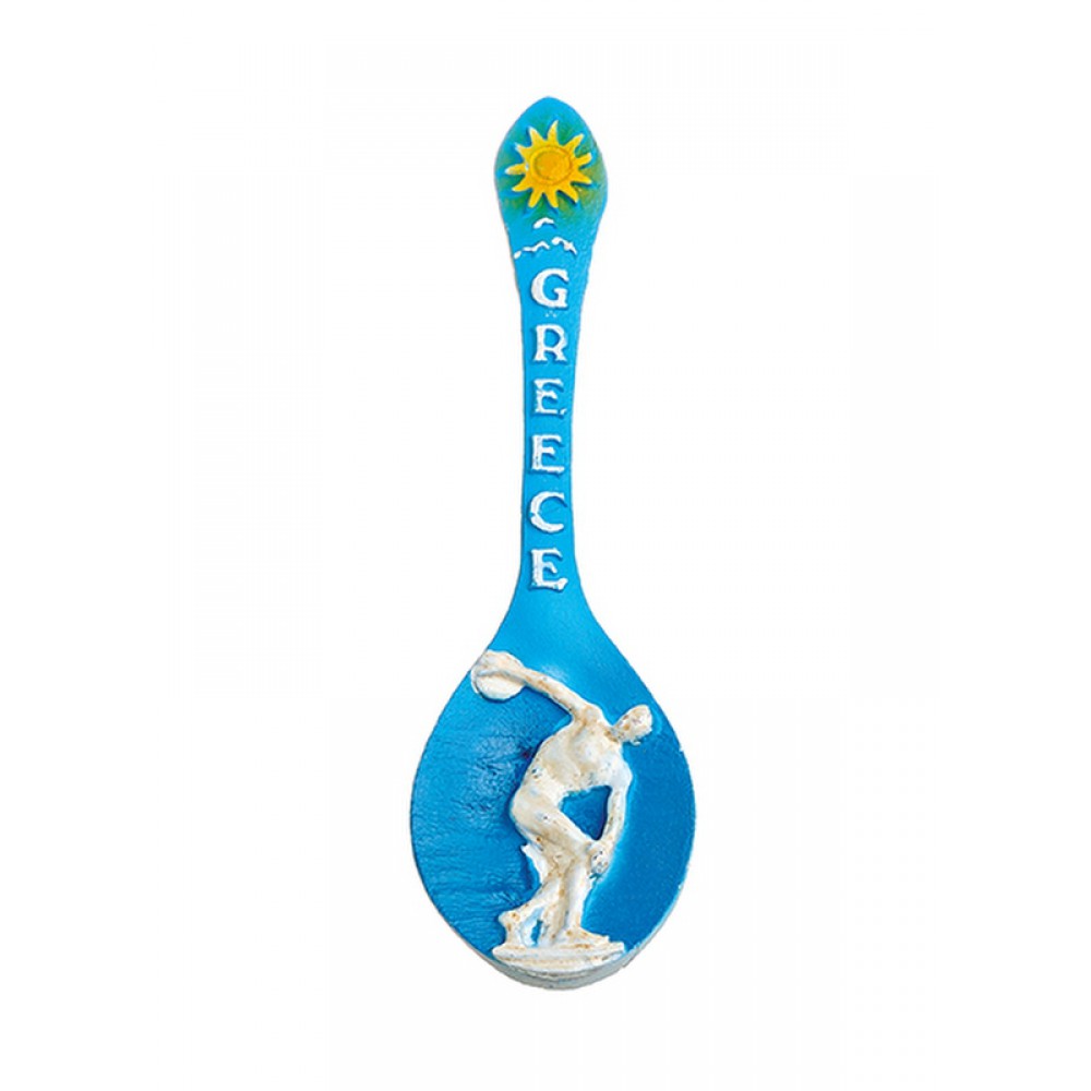 ΜΑΓΝΗΤΑΚΙ ΚΟΥΤΑΛΙ ΔΙΣΚΟΒΟΛΟΣ ''GREECE'' 11.5x3.5cm 