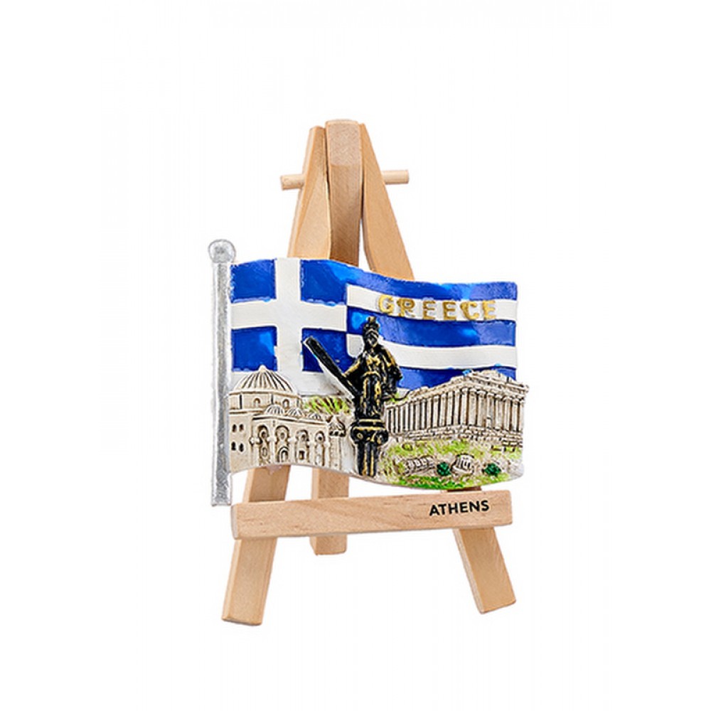 ΜΑΓΝΗΤΑΚΙ ΣΗΜΑΙΑ/ΘΕΑ ΑΘΗΝΑ GREECE  x  cm 