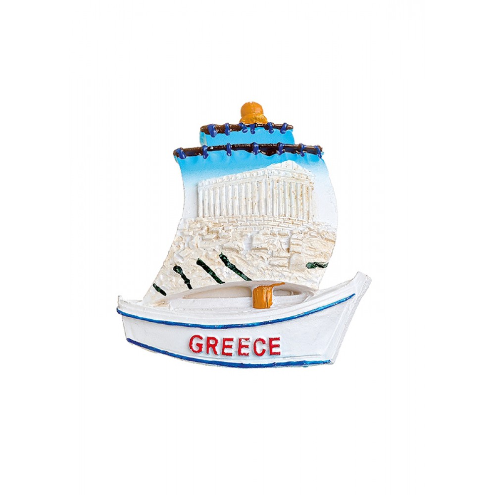 ΜΑΓΝΗΤΑΚΙ ΙΣΤΙΟΦΟΡΟ ΠΑΡΘΕΝΩΝΑΣ ''GREECE'' 6x7 cm 