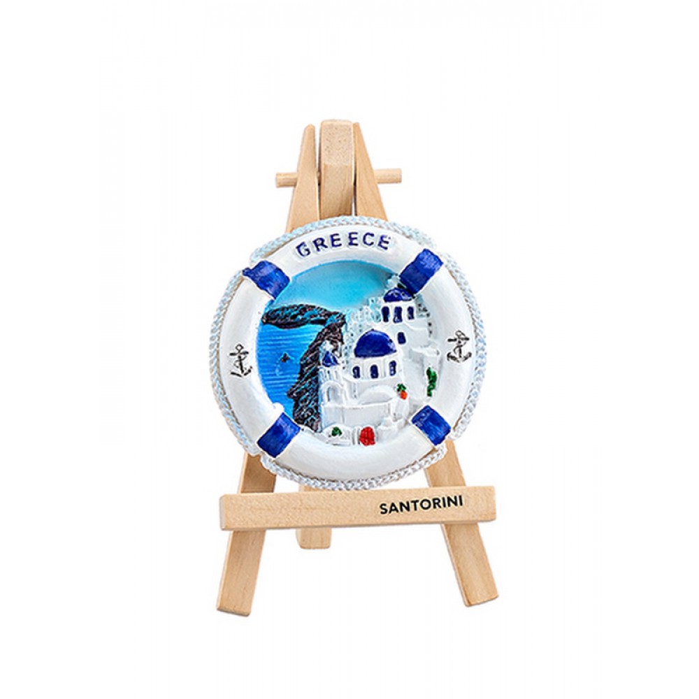 ΜΑΓΝΗΤΑΚΙ ΚΑΒΑΛΕΤΟ ΣΩΣΙΒΙΟ ΤΡΟΥΛΟΣ GREECE  x  cm 