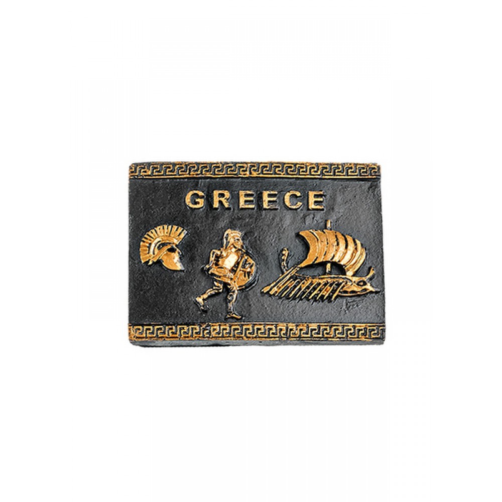 ΜΑΓΝΗΤΑΚΙ ΤΡΙΗΡΗΣ ΠΕΡΙΚΕΦΑΛΑΙΑ ''GREECE'' 7x5cm 