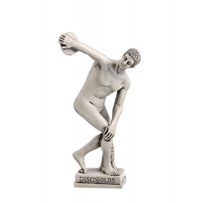 ΑΓΑΛΜΑΤΙΔΙΟ ΔΙΣΚΟΒΟΛΟΣ ΛΕΥΚΟ 14cm