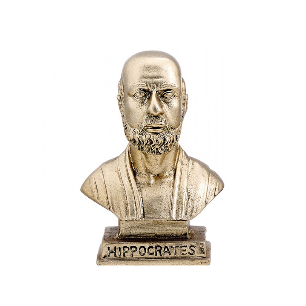 ΑΓΑΛΜΑ HIPPOCRATES ΜΠΡΟΝΖΕ 9.5cm 