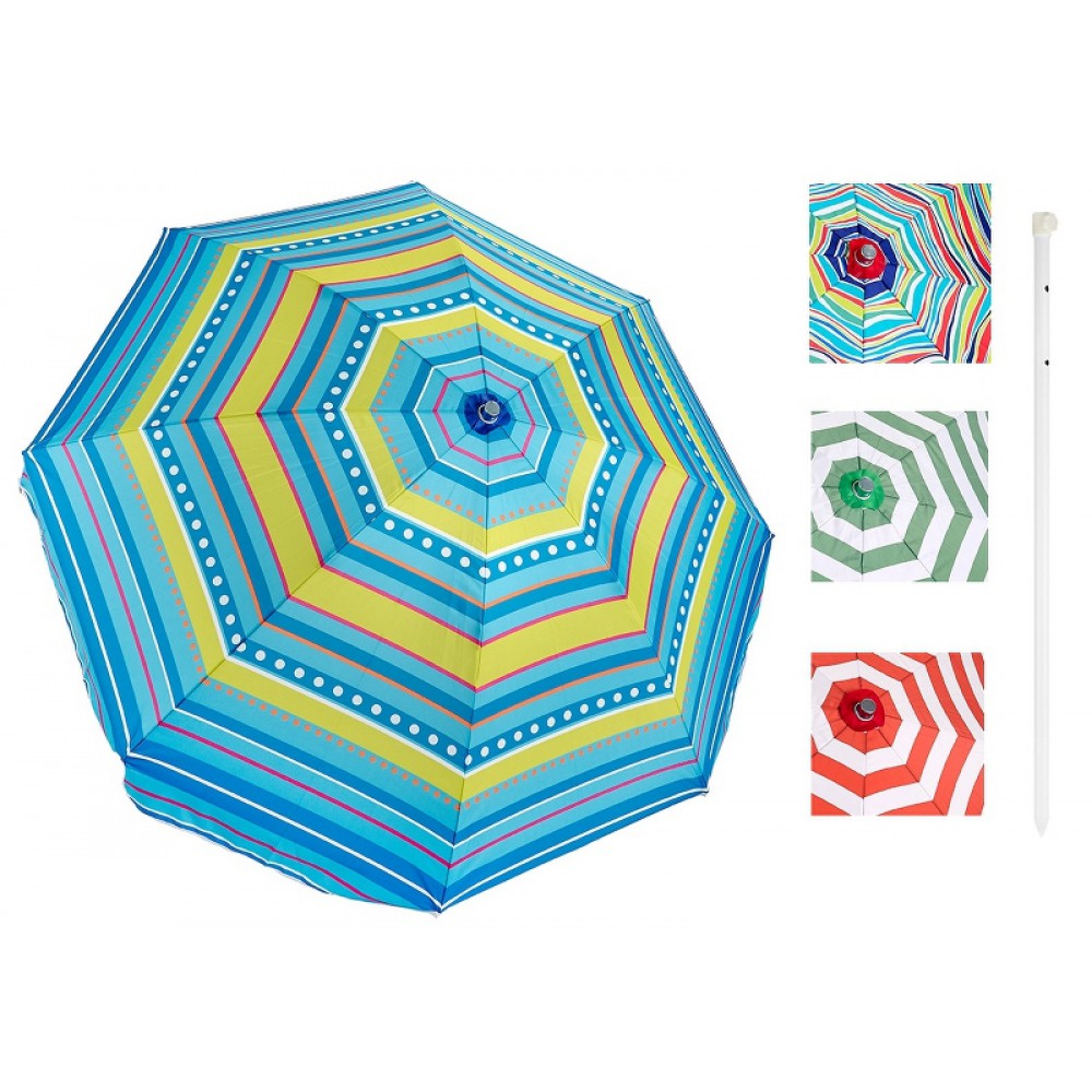 ΟΜΠΡΕΛΑ ΠΑΡΑΛΙΑΣ POLYESTER 140G  100cm 