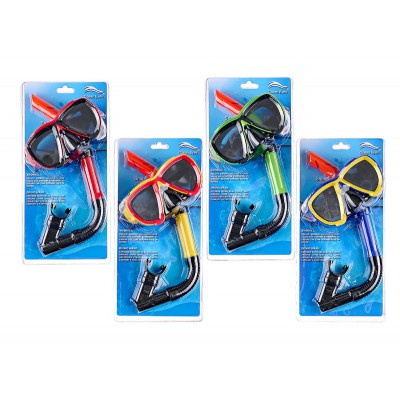 ΣΕΤ DELUXE ΜΑΣΚΑ ΘΑΛΑΣΣΗΣ ΚΑΙ ΑΝΑΠΝΕΥΣΤΗΡΑΣ 4 ΧΡΩΜΑΤΩΝ