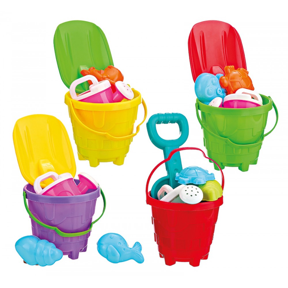 ΣΕΤ ΠΑΙΧΝΙΔΙ ΠΑΡΑΛΙΑΣ ΚΟΥΒΑΔΑΚΙ ΜΕ ΑΞΕΣΟΥΑΡ 14.5x13cm 