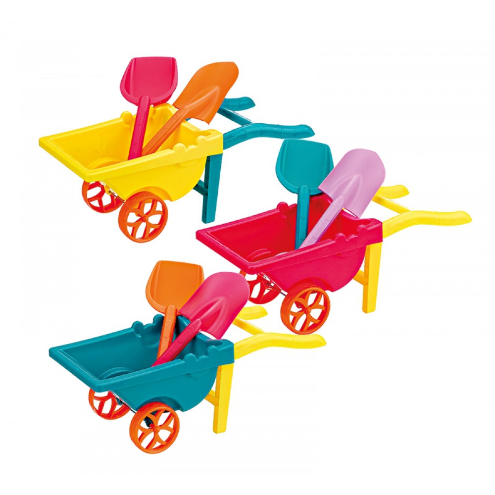 ΣΕΤ ΠΑΙΧΝΙΔΙ ΠΑΡΑΛΙΑΣ ΚΑΡΟΤΣΙ ΜΕ ΦΤΥΑΡΑΚΙΑ 45x20x18cm 