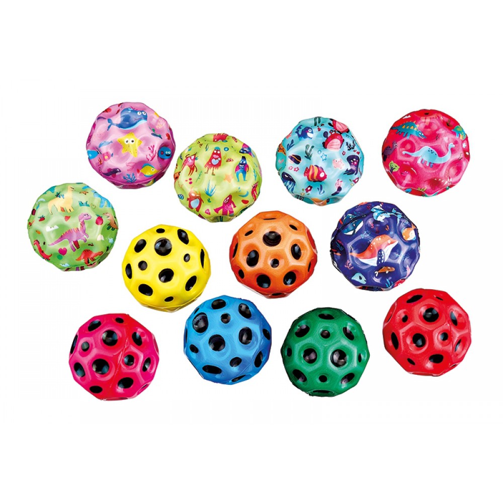 ΜΠΑΛΑΚΙ ΠΟΛΥΧΡΩΜΟ ΠΟΥ ΕΠΙΠΛΕΕΙ ΣΤΟ ΝΕΡΟ 12 ΣΧΕΔΙΩΝ Φ6cm 