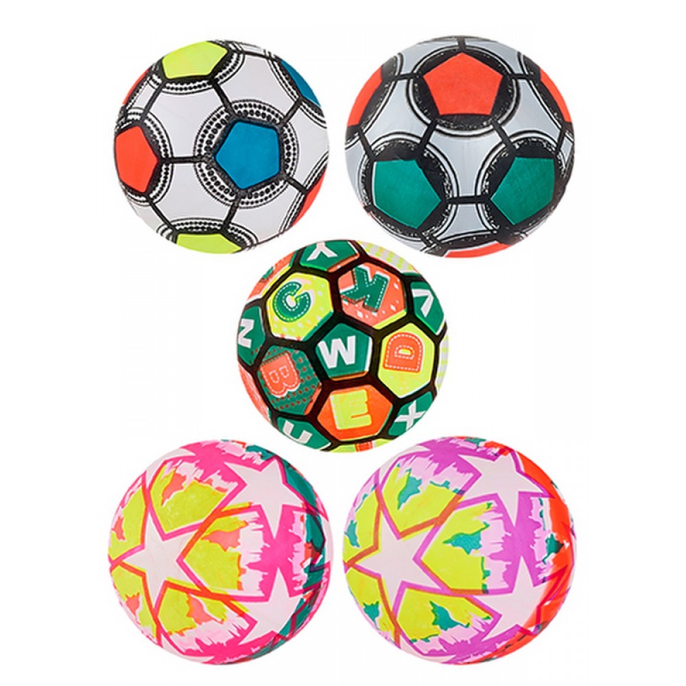 ΜΠΑΛΑ ΠΑΡΑΛΙΑΣ ΠΛΑΣΤΙΚΗ 5 ΣΧΕΔΙΩΝ 22cm 