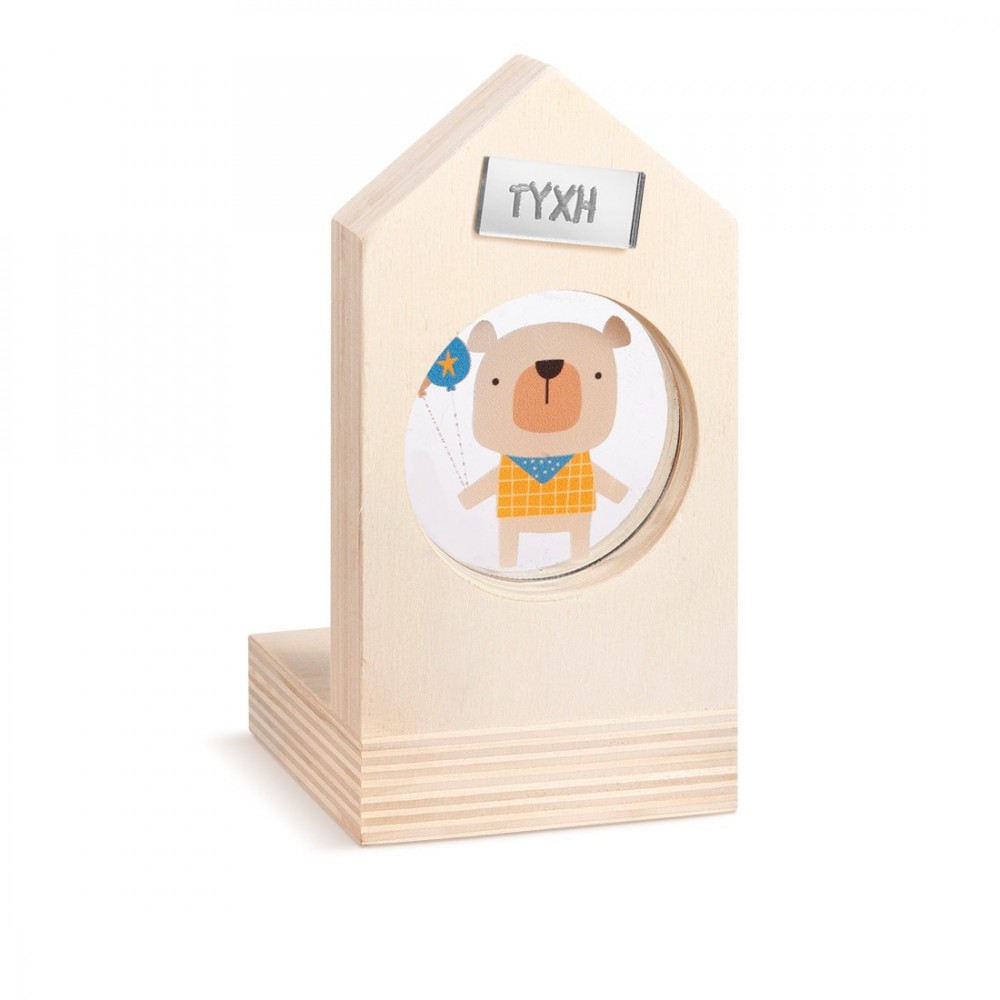 Ξύλινο Σπιτάκι Ρεσώ με Plexi 