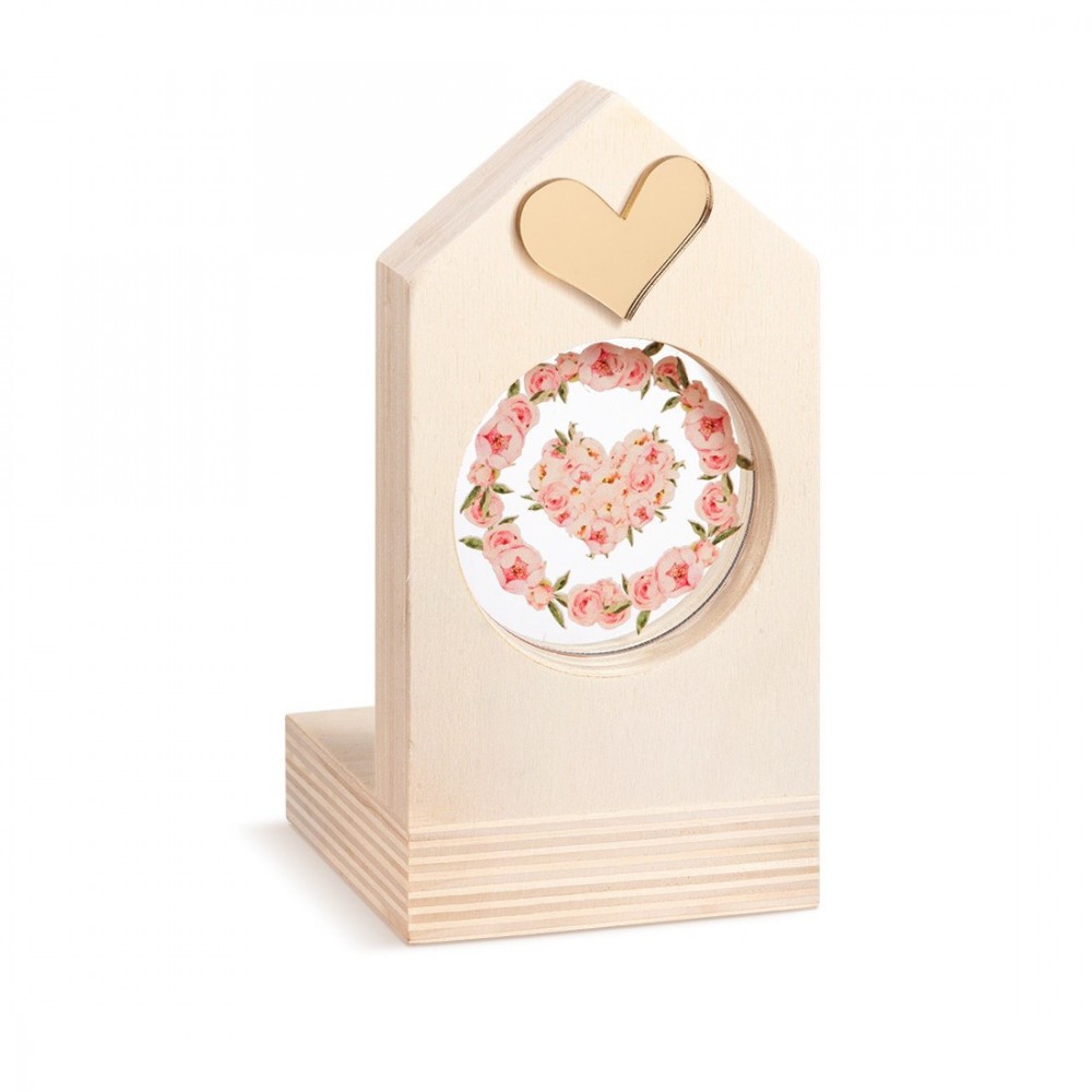 Ξύλινο Σπιτάκι Ρεσώ με Plexi 