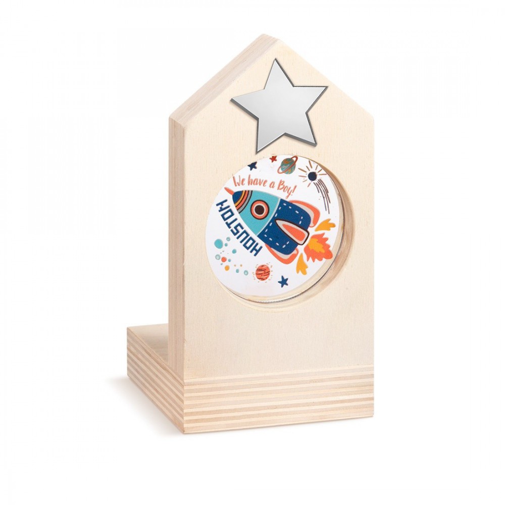 Ξύλινο Σπιτάκι Ρεσώ με Plexi 