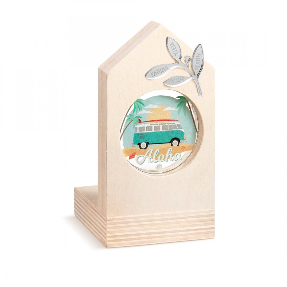 Ξύλινο Σπιτάκι Ρεσώ με Plexi 