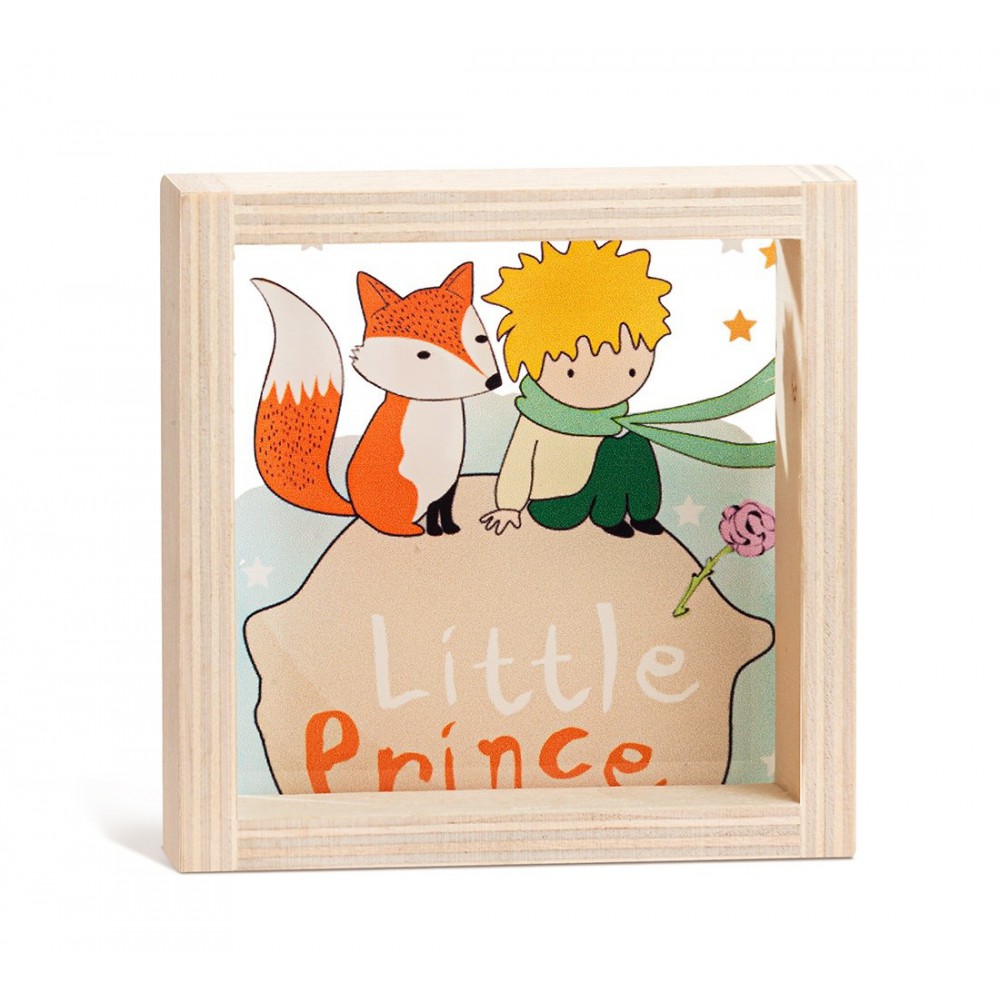 Ξύλινο Καδράκι με Plexi 