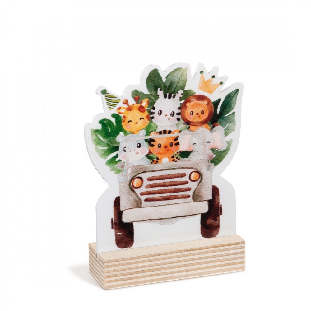 Ξύλινη Βάση με Plexi 