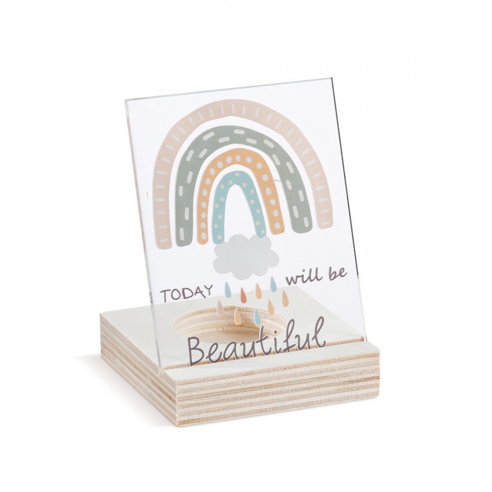 Ξύλινο ρεσό με καδράκι Plexi 