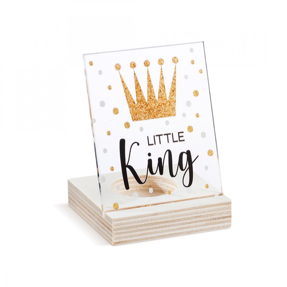 Ξύλινο ρεσό με καδράκι Plexi 